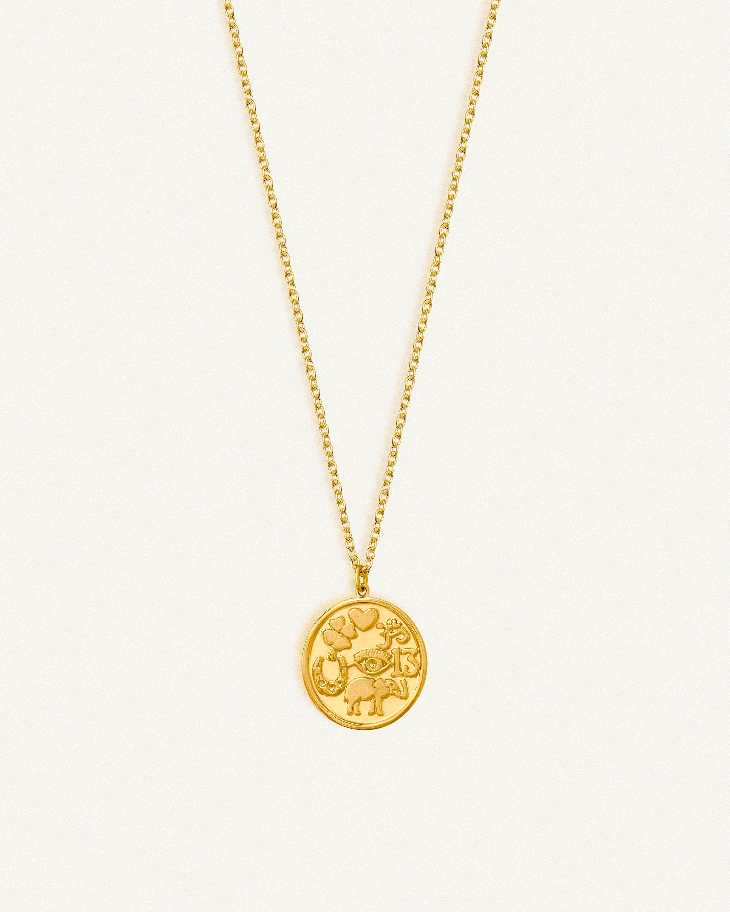 Lucky Charm Necklace – Stargaze Jewelry - Main Image