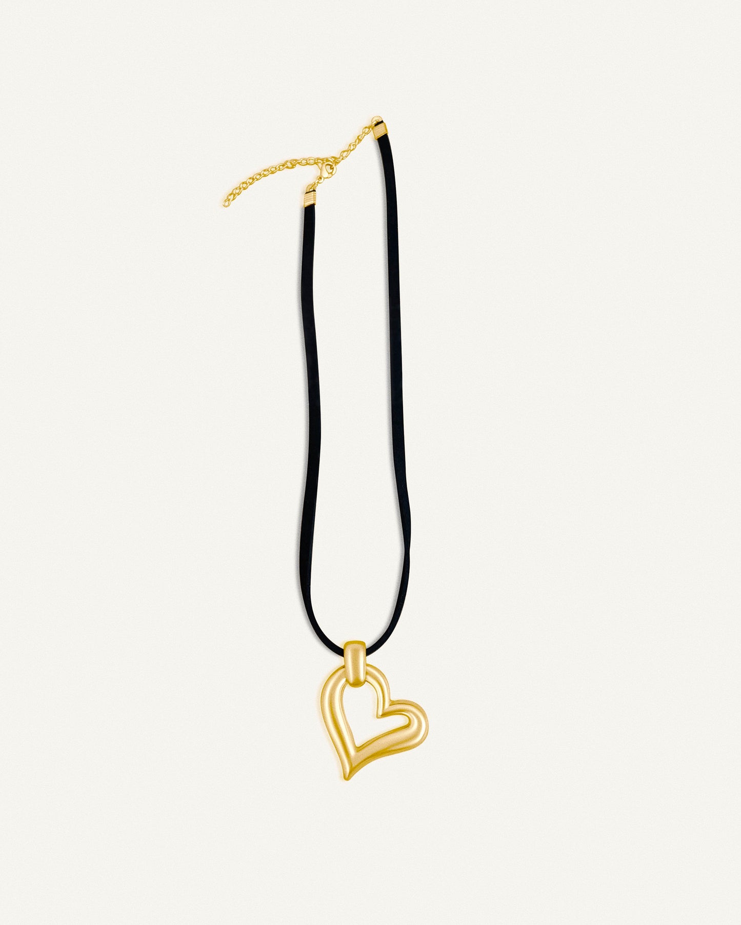 Vintage Love Choker - Gold